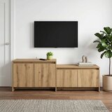  TV komoda 147 x 35 x 50 cm Hrast artisan Prerađeno drvo - Hrast artisan | shoptok.hr