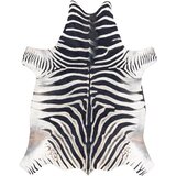 RugsX Preproge Umetna kravja koža, Zebra G5128-1 Bela-črna kož 100x150 cm Bela | Shoptok.si