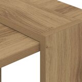  Knjižna polica Umetni hrast 52 x 25 x 71,5 cm Konstruiran les, (5000136071) | Shoptok.si