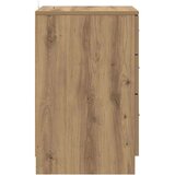 vidaXL Nočna omarica artisan hrast 40 x 40 x 63 cm Konstruiran les | Shoptok.si