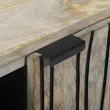  Komoda Bijelo 90 x 33 x 75 cm masivno drvo manga | shoptok.hr