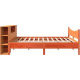  Posteljni okvir brez vzmetnice vošč. rjav 180x200 cm borovina, (21611111) | Shoptok.si