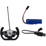 Lean_Toys Tovornjak z daljinskim upravljalnikom RC daljinski upravljalnik sveti 27 MHZ modra | Shoptok.si
