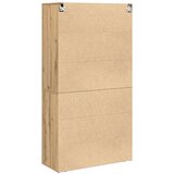  Visok kabinet iz hrastovega lesa 80x33x150 cm Inženirski les | Shoptok.si