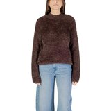 Only Puloverji ONLLULU LS RIB HIGHNECK CC KNT 15350651 Kostanjeva Cene