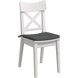 vidaXL Jastučići za sjedenje 4 pcs Tamno siva 40 x 40 x 3 cm | shoptok.hr