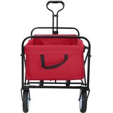  Sklopiva ručna kolica Crvena 94 x 53 x 99 cm Oxford tkanina | shoptok.hr