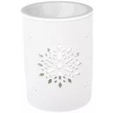 Dakls Bela porcelanasta aroma lučka Dakls, višina 12,2 cm
