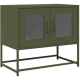 TV ormarić maslinasto zeleni 68x39x60,5 cm hladno valjani čelik | shoptok.hr
