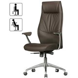 MID.YOU pisarniški stol rjava | Shoptok.si