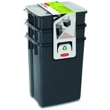 Curver Crna plastična kanta za smeće 3 kom 2x10+6 l za odvojeni otpad Biobox – | shoptok.hr