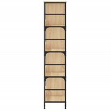  Polica za knjige boja hrasta 78,5x33x153 cm konstruirano drvo | Eponuda.ba