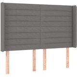  Box spring s madracem LED tamnosivi 140x190 cm tkanina | shoptok.hr