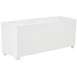 Žardinjera Rattan 60x30x29cm 4015-811 bijela