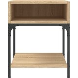  Noćni ormarići 2 kom boja hrasta 40x41x50 cm konstruirano drvo | Eponuda.com