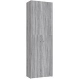Furnova Pisarniška omara siva sonoma 60x32x190 cm konstruiran les, (21919713) | Shoptok.si