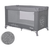 Lorelli prenosivi krevet noemi 1 nivo - cool grey star ( 10080542216 ) | ePonuda.com