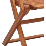  Sklopive vrtne stolice 8 kom 57x66x95 cm od drva bagrema | shoptok.hr