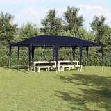 Šator za zabave Plava 600 x 400 x 266 cm Polietilen i čelik | shoptok.hr