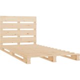  Okvir kreveta bez madraca 90 x 200 cm od masivne borovine Slike