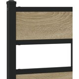  Metalni okvir kreveta bez madraca boja hrasta sonome 180x200 cm | Eponuda.com