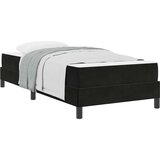 Box spring krevet s madracem Crna 90 x 220 cm tkanina | shoptok.hr