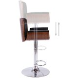  Barski stolček črno umetno usnje, (20624457) | Shoptok.si
