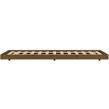  Posteljni okvir medeno rjav 75x190 cm trdna borovina, (20739160) | Shoptok.si