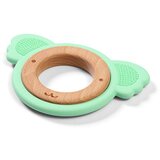 BabyOno Silikonsko-lesen grizalo Koala, zeleno | Shoptok.si
