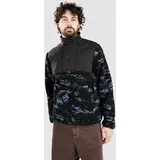 Roots Half-Zip Pulover iz flisa black