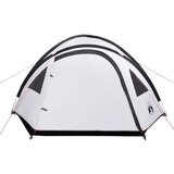 vidaXL Šator za kampiranje za 4 osobe bijeli 300x250x132 cm taft 185T | shoptok.hr