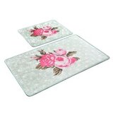  Monet - mint multicolor bathmat set (2 pieces) | Eponuda.com