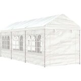 vidaXL Paviljon s streho bel 6,69x2,28x2,69 m polietilen | Shoptok.si