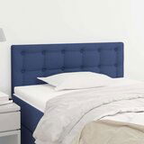  Posteljno vzglavje modro 100x5x78/88 cm blago, (20725720) | Shoptok.si