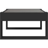  Stolić za kavu s beskonačnim LED svjetlima crni 70x53x30 cm | shoptok.hr