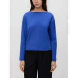 Reserved Pamučna majica dugih rukava - plava | shoptok.hr