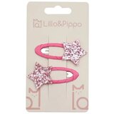 LILLO & PIPPO šnalice za kosu zvezdice pink Cijene