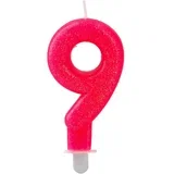 candle, svećica, pink - odaberite broj