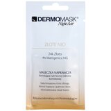 L´Biotica DermoMask Night Active lifting in učvrstitvena maska z 24-karatnim zlatom 12 ml Cene