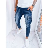 DStreet Joggery męskie jeansowe bojówki granatowe | Shoptok.si