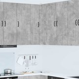 vidaXL Zidni kuhinjski ormarić Zidne Betonski sivi 57 x 57 x 100 cm | shoptok.hr