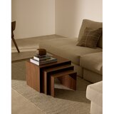 Kave Home Pomoćni stolići u setu 3 kom u dekoru oraha 40x60 cm Litto – | shoptok.hr