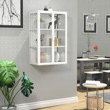 MID.YOU Viseča Vitrina Flokas L, Bela | Shoptok.si