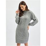 Orsay Light grey women's sweater dress - Women's | shoptok.hr