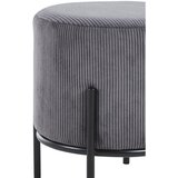 Livetastic Tabure Cord, Siva | Shoptok.si