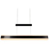  Mat črna LED viseča svetilka s kovinskim senčilom Arcola – | Shoptok.si