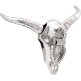  Lubanja bika Srebrno 49 x 10 x 36 cm Aluminij | shoptok.hr