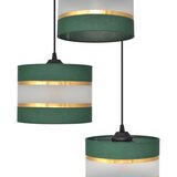  Luster na sajli HELEN 3xE27/15W/230V zelena/zlatna | Eponuda.com