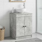  Kupaonski ormar Betonska siva 54 x 41 x 70 cm Konstruirano drvo | shoptok.hr