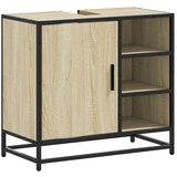 Maison Chic Kopalniška omarica za umivalnik - Umivalniška omarica sonoma 65x33x60 cm inž. les, (21758887) Cene